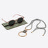 10 Pieces Eyeglass Holder Loop Necklace Nylon Rope Eyeglass Chain Stainless Steel Ring Glasses Holder Strap Cord,RN43047